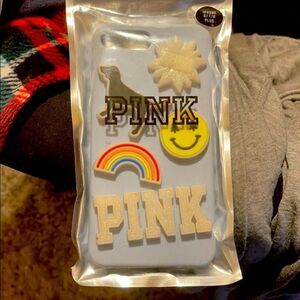 HTF light up iPhone phone case vs PINK